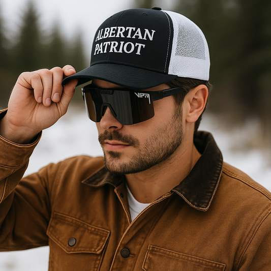 ALBERTAN PATRIOT TRUCKER HAT